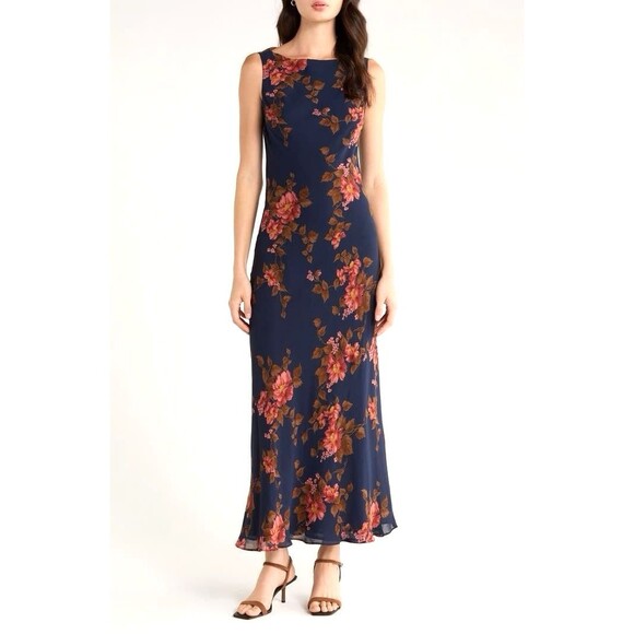 Reformation Dresses & Skirts - Reformation Prescott Sleeveless Floral Maxi Dress Size Large NWT